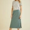 Vindy Paris Rib Skirt - Balsam Green 1 Vindy Paris Rib Skirt - Balsam Green -AMOUR VERT Sales 9313 Vindy Skirt Balsam Green 1793 web 242c2a78 0dc4 44d0 9e0c 683b922b5b6c