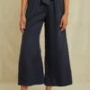 Eldora Wide Leg Pants - Navy -AMOUR VERT Sales 9360EldoraTencelNavy 6088 web 8f7a500b 3351 42af bfff d292234c4f0b