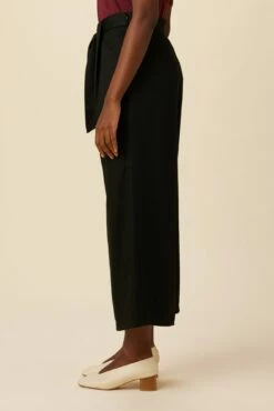 Eldora Tencel Wide Leg Pant - Black -AMOUR VERT Sales 9360 Eldora Black 2