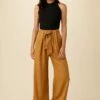 Eldora Tencel Wide Leg Pant - Camel 1 Eldora Tencel Wide Leg Pant - Camel -AMOUR VERT Sales 9360 Eldora Tencel Camel 4 e388eaf4 8d00 41cd 884b 40cabe216f32