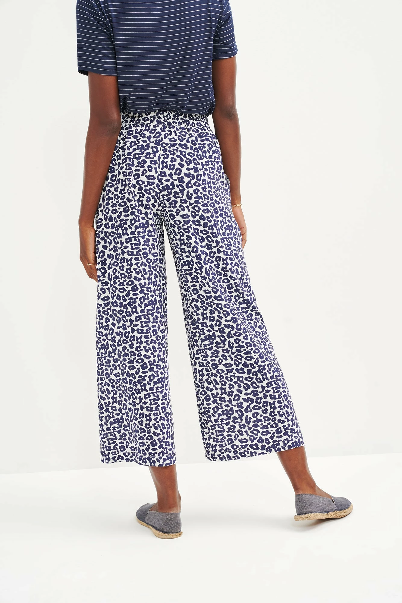 Salice Washable Silk Pants - Navy Sauvage 7 Salice Washable Silk Pants - Navy Sauvage - Image 5
