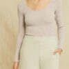 Itana Long Sleeve Dream Rib Tee - Dawn -AMOUR VERT Sales 9456 Itana Dawn 0397 web 155ad3d4 8abf 4d80 9b58 404daf2f01f2