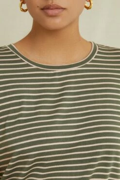 Berkeley Dream Knit Tee - Vine Rose -AMOUR VERT Sales 9493SSBerkeleyAmsterdamRoseVineStripe 2891 web 1d5f1a39 1190 4469 9132 b310b093ad52