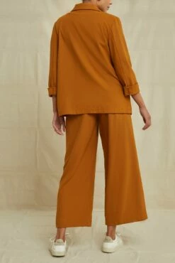 Patsy Silk Noil Pant - Golden Tan 13 Patsy Silk Noil Pant - Golden Tan -AMOUR VERT Sales 9571FullLengthPatsyGoldenTan 7729 web 7a50018d c713 4c33 b20d fb978a0d2749