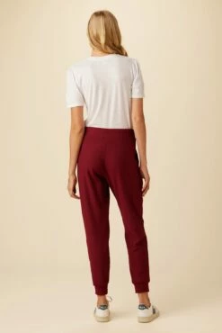 Skylar Luxe Fleece Jogger - Mulberry -AMOUR VERT Sales 9647 Skylar Luxe Mulberry 3