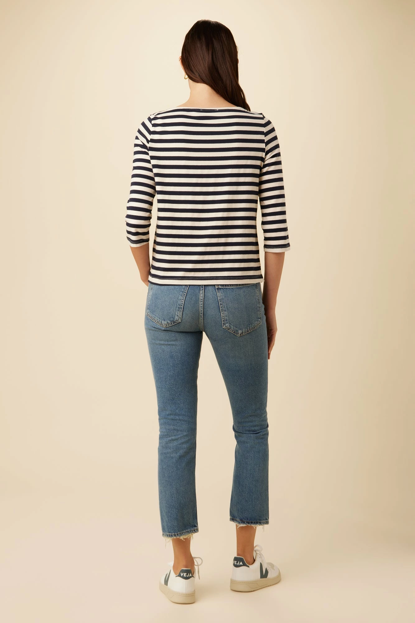 Cecelia Reverie Knit Tee - Paris Stripe 5 Cecelia Reverie Knit Tee - Paris Stripe - Image 3