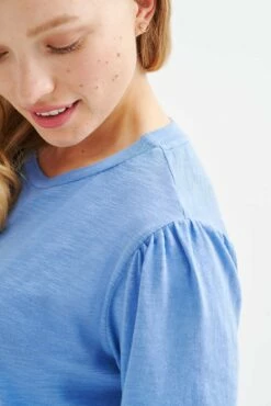 Odilia Reverie Slub Tee - Sky -AMOUR VERT Sales 9828 Odilia Slub Sky 3182 Web 927af4b2 8116 4491 8abd fb44b206f5a7