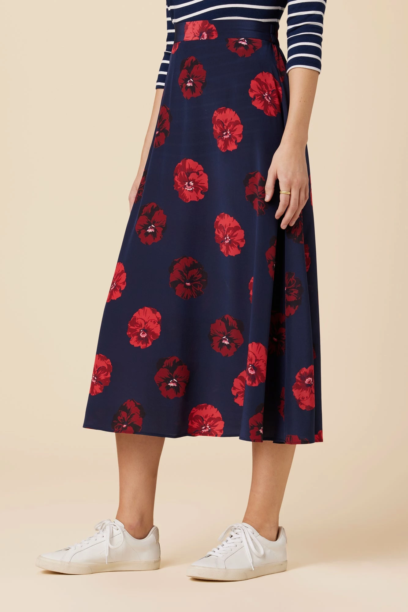 Blaze Washable Silk Skirt - Albany Floral 5 Blaze Washable Silk Skirt - Albany Floral - Image 3