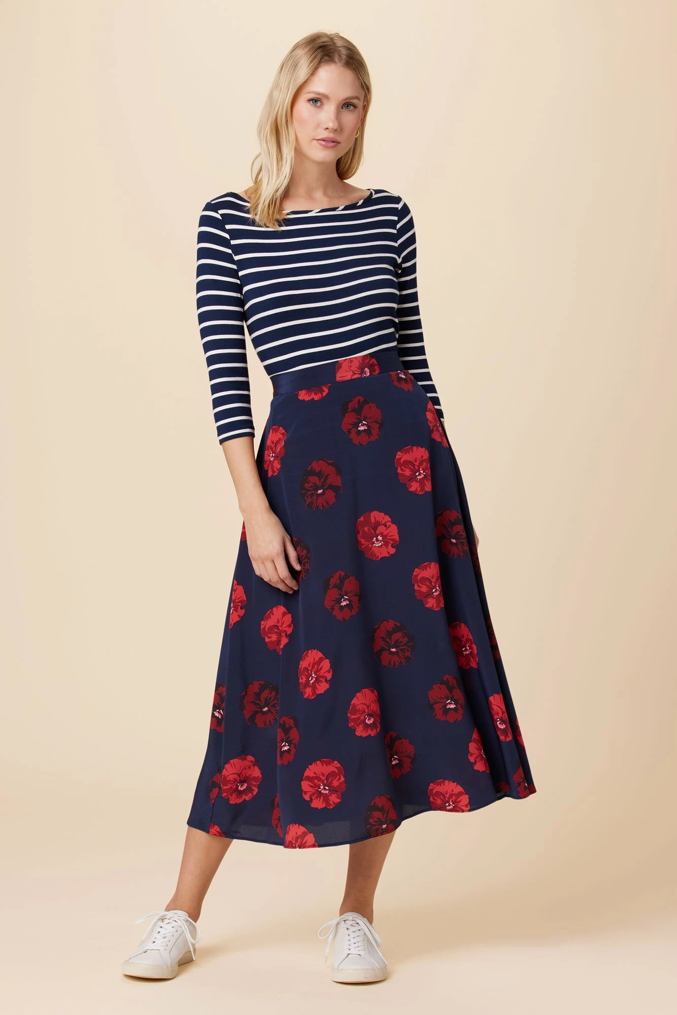 Blaze Washable Silk Skirt - Albany Floral 4 Blaze Washable Silk Skirt - Albany Floral - Image 2