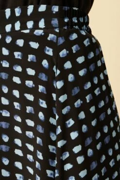 Blaze Washable Silk Skirt - Squared Up Black -AMOUR VERT Sales 9838 Blaze Squared Up Black 5