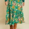 Blaze Washable Silk Skirt - Rosalind Floral -AMOUR VERT Sales 9838 Blaze Washable Silk Rosalind Floral 10844 web 8861b29f db31 4265 b556 43b2e3a1ceea