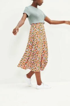 Blaze Washable Silk Skirt - Seaside Floral 10 Blaze Washable Silk Skirt - Seaside Floral -AMOUR VERT Sales 9838 Blaze Washable Silk Seaside Floral 2199 web 24e2dfe2 0af2 4256 925a c48835a9425a