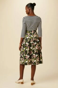 Mariah Organic Cotton Skirt - Lily -AMOUR VERT Sales 9860 Mariah Lily 3