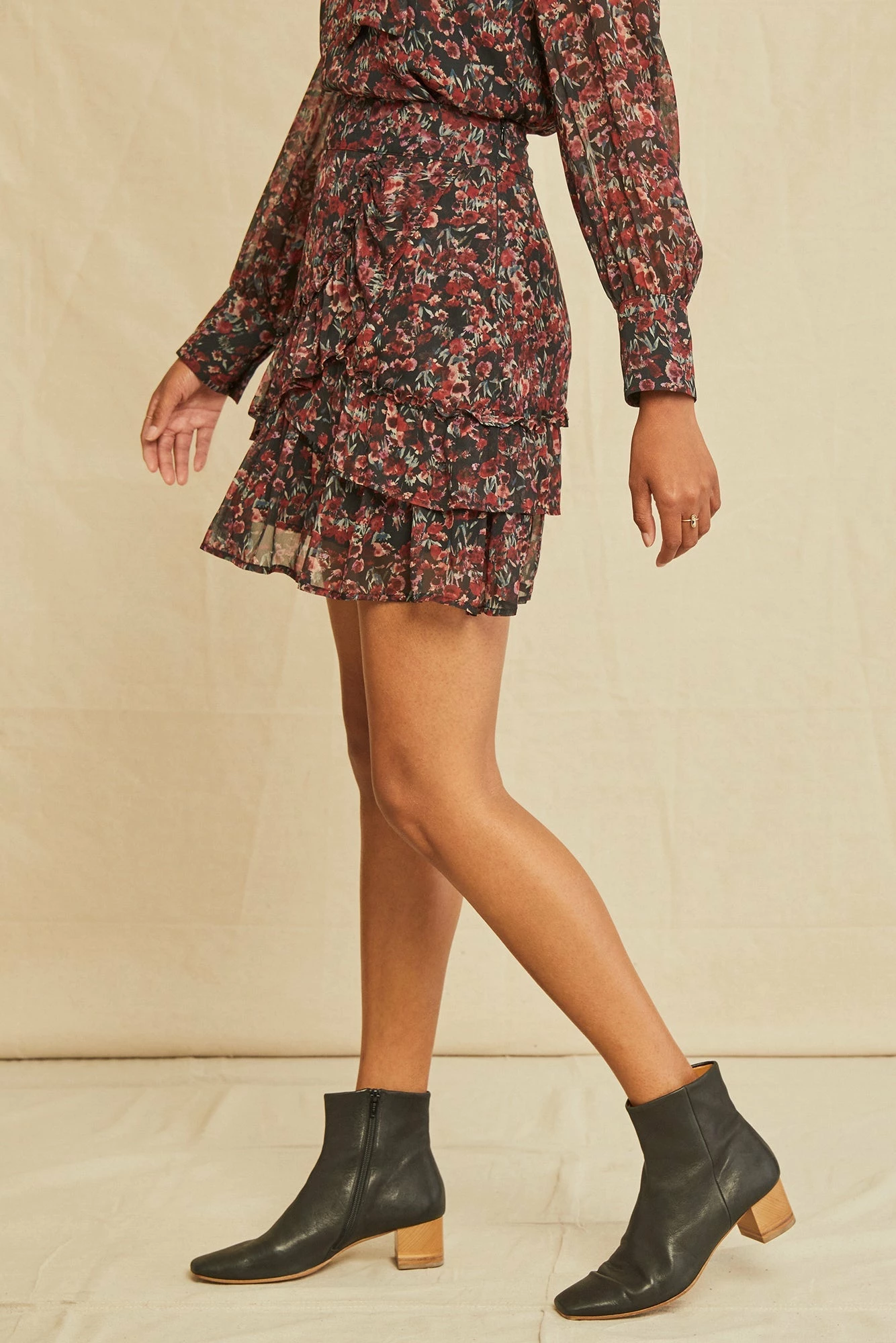 Blair Nouveau Silk Skirt - Joshua Tree Floral 4 Blair Nouveau Silk Skirt - Joshua Tree Floral - Image 2