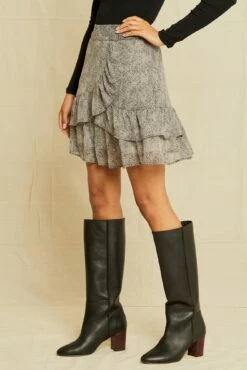 Blair Upcycled Skirt - Snow Leopard 8 Blair Upcycled Skirt - Snow Leopard -AMOUR VERT Sales 9971 Blair Snow Leopard 0916 9ffcbf4b 8096 44ba 9bc0 5460cd33d348