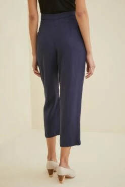 Anissa TENCEL™ Twill Pant - ReAmour -AMOUR VERT Sales Anissa Tencel Twill Navy 2691 web 4c53ae06 426d 4369 811b f221f6631309