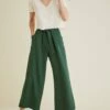 Eldora Wide Leg Pants - Green 1 Eldora Wide Leg Pants - Green -AMOUR VERT Sales Eldora Green 0037 web aa4914f2 3df4 4aa5 8930 1c3e75db5ea7