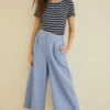 Kowtow Pleat Pants - Chambray -AMOUR VERT Sales KOWTOW Pleat Pants Exclusive Chambray 0106 web 00630586 74db 48fc 9099 ae221c450148