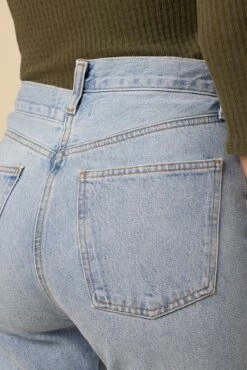 AGOLDE Criss Cross Straight Jean - Dimension -AMOUR VERT Sales TBD Criss Cross Straight Dimension 5