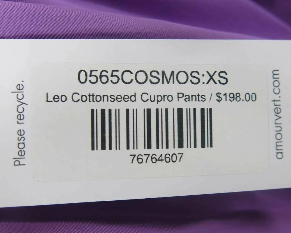 Leo Cottonseed Cupro Pants - Cosmos - ReAmour 9 Leo Cottonseed Cupro Pants - Cosmos - ReAmour - Image 7