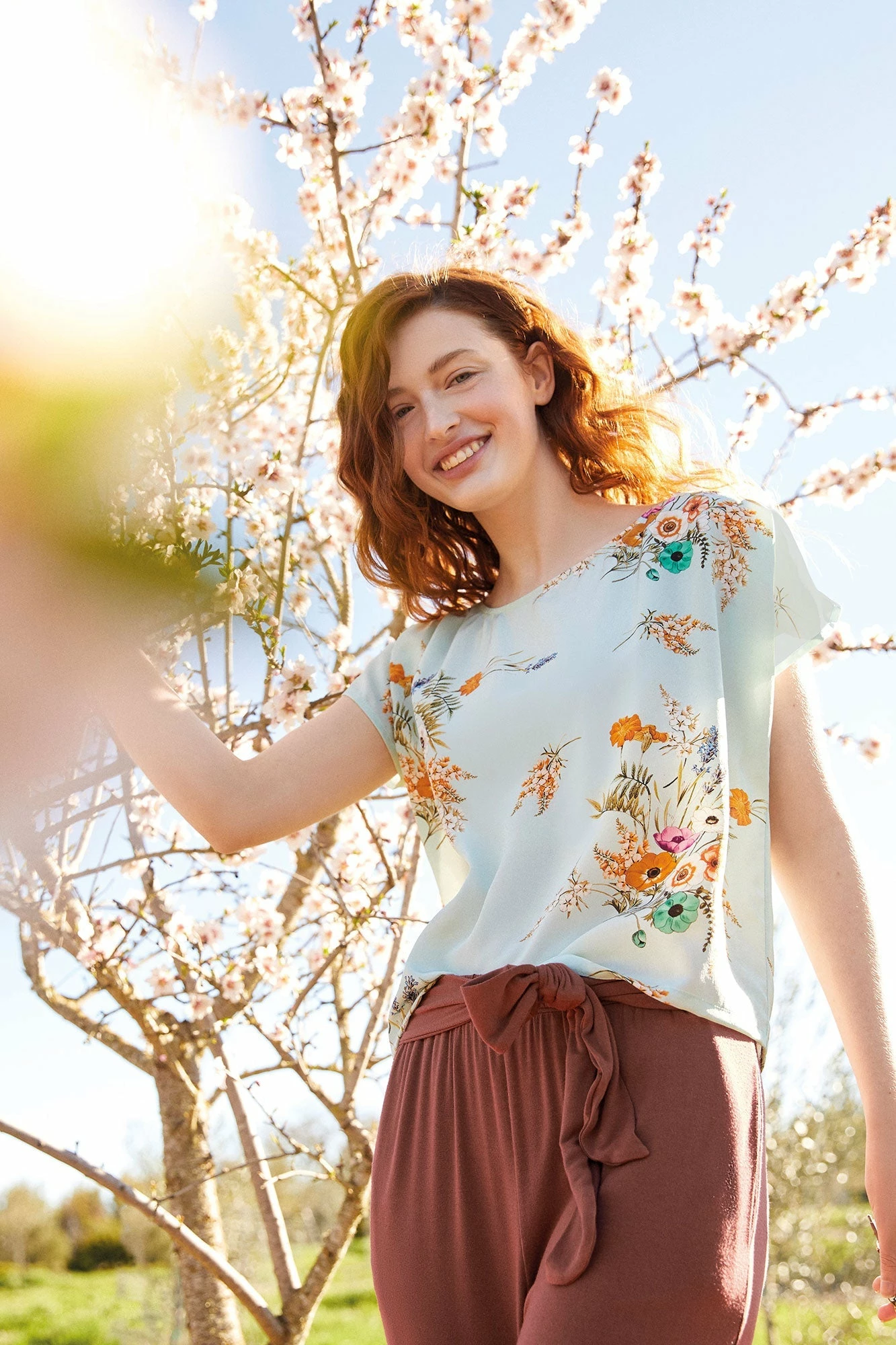 Margeaux Zero-Waste Blouse - Cannes Floral 3 Margeaux Zero-Waste Blouse - Cannes Floral