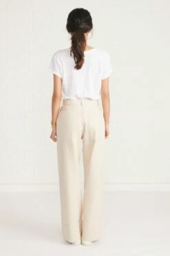 Kowtow Stage Pant -AMOUR VERT Sales stage pant dark natural 075 web